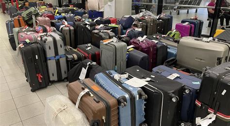 left luggage at schiphol airport.